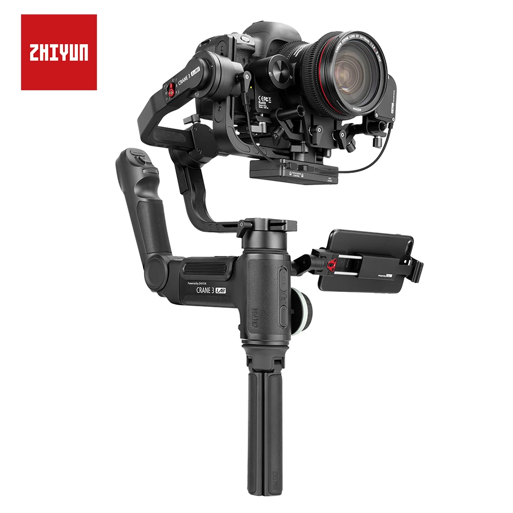 Zhiyun Crane 3 Lab Camera Stabilizer Dual Zoom And Focus 3 Axis Gimble For  Nikon D850 Sony A9 A7r Canon 1dx Gh5 Handheld Gimbal - Buy Zhiyun Crane 3  Lab Gimbal Stabilizer,Zhiyun Stabilizer,Gimbal ...