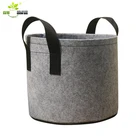 Pots Garden Pot Grow Bag Hot Selling 12 Inch 2 Gallon Fabric Pots Garden Soil Bags Growing Bag For Vegetable