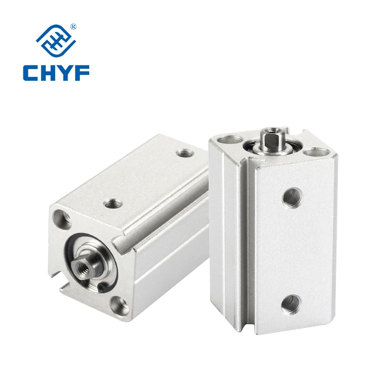 product 16mm bore pneumatic cylinder acq series air cylinder compact for automation robotics-5