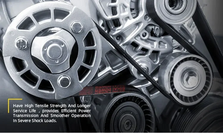 High Quality Machinery Belt Inexpensive Aj(Ra) Synchronized Rubber Transmission Variable Speed Double V Belt manufacture