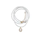 Pearl Charm Vintage Imitation Pearl Choker Necklaces For Women Fashion Charm Party Wedding Pearl Necklace