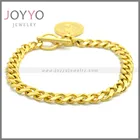 Bracelet Silver Fashion Stainless Steel Bracelet Italien Avec Breloqu Gold Silver Charms Personalized Bracelet Jonc