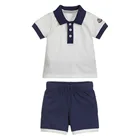 Summer Set Clothing Baby Sets Summer Kids Set Clothing Baby Boy Polo Shirt Sets