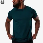 Mens Tshirts Wholesale Custom Screen Silk Printing Male Gym Fitness Compressed Running Training Oversize Men's T-shirts