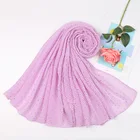 Hijab New Design Folded Bronzing Cotton High Quality Haute Hijab Wholesale