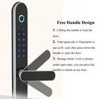 Door Lock For Locks Double Face Model Smart Digital Door Lock With Fingerprint For Aluminum Sliding Door Locks