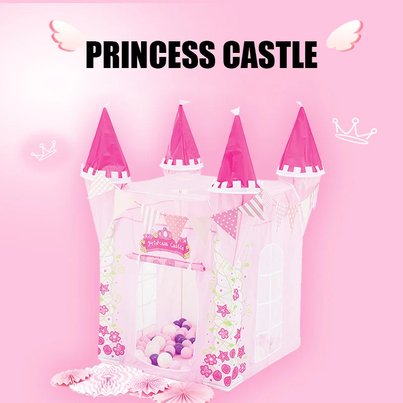 product new design princess castle kids tent toy tents kids tent indoor children teepee-3