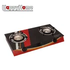 Stove Gas Cooktop Gas Low Price Tempered Glass Stove Gas Cooker 2 Burner Cooktop