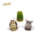 Sound Animal Plush Manufacturer Wholesale Crunch Sound Animal Design No Stuffing Squeaky Plush Dog Toy