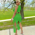 Party Dresses Hot Sale 2021 Women Summer Clothing Party Prom Dresses Nightclub Wear Solid Frocks For Women