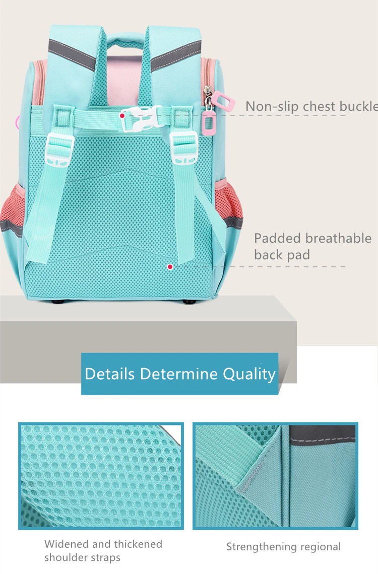 Children Backpacks for Pupils Girls Lightweight Waterproof School Bags Child Orthopedics Schoolbags