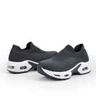 Quality Shoes Higher Quality Breathable And Comfortable Fly Knit Gym Sports Shoes Running Woman Sneaker