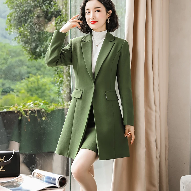 plus size long blazer jacket