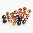 Bead Fly Tying Beads SF Cyclops Tungsten Bead Head Eyes For Fly Tying Nymph Head Ball Beads 25 Pieces -3/16'"-4.6mm