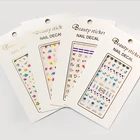 Sticker Nail 3d Nail Decal Beauty Sticker Custom Nail Decals Low Price 3D Nail Decals