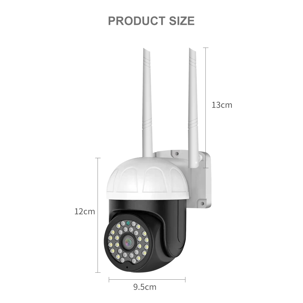 2mp Wifi Surveillance Ptz Camera Icsee Camera P2p Icsee Remote View