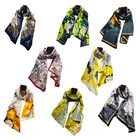 Scarf The Newest Designs Different Colors Head Scarf Custom Silk Tube Scarf For Women