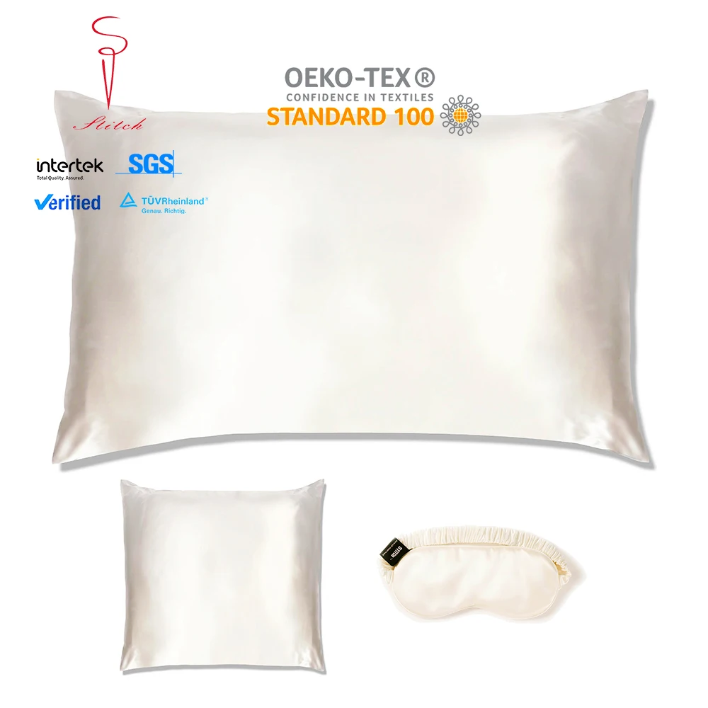 Well-renowned Manufacturer Silk Pillow Case Gift Set 100% Mulberry Silk Pillowcase