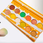 Colors 12 Colors Private Label Custom Logo Eyeshadow Palette Makeup Set Glitter Eyeshadow High Pigment Eyeshadow Palette