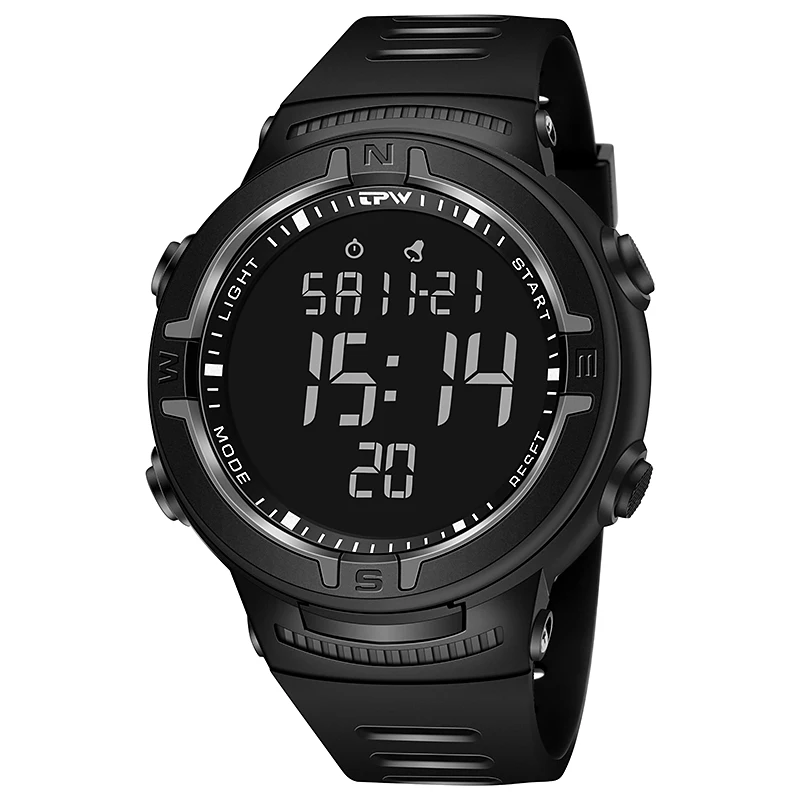 Lcd Display Digitale Da Polso Da Uomo Orologio Grande Schermo Orologio 3  Atm Impermeabile - Buy Orologio Digitale Made In China,Gioventù Orologio  Digitale Lcd,Orologio Digitale Grossista Product on Alibaba.com