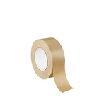 Kraft Paper Tape White Paper Tape Strong Initial Adhesion Wood Kraft Paper Roll White/Brown Kraft Paper Tape