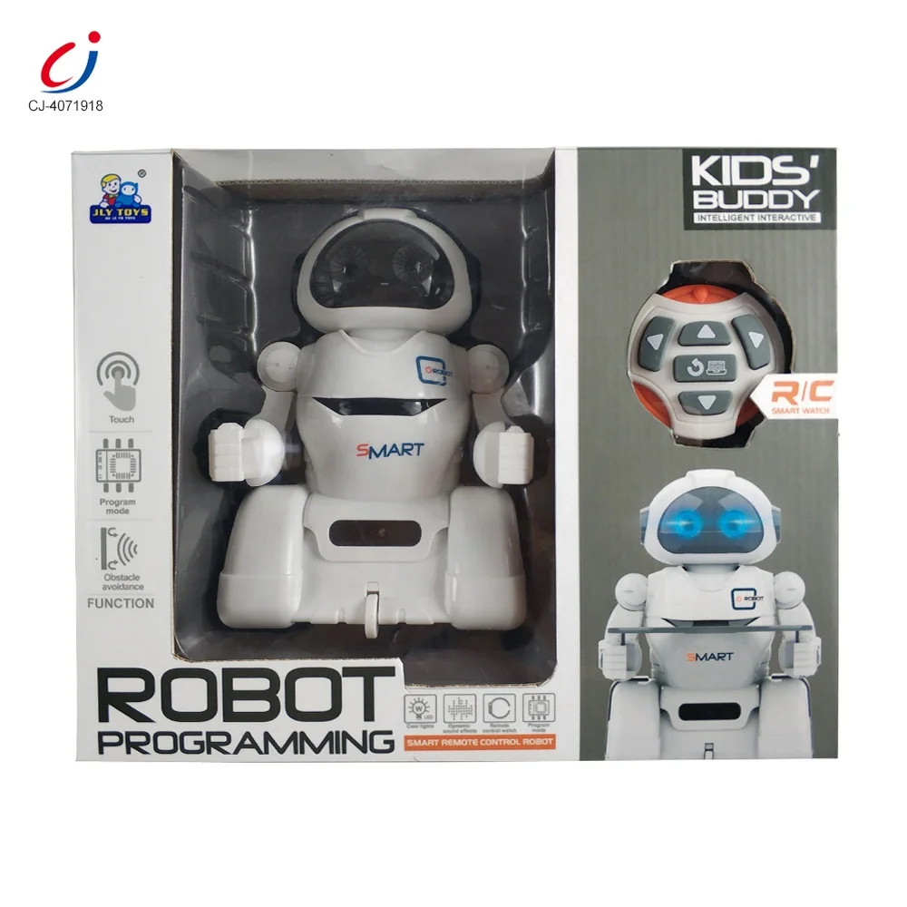 Chengji wholesale price kids educational toys smart intelligent robots walking programmable remote control robot with a tray