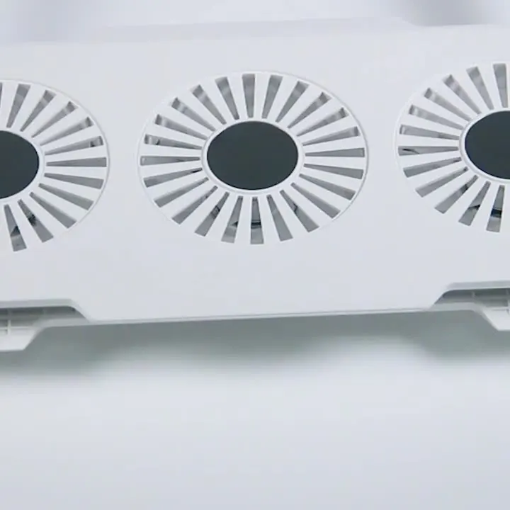 Desk 3 Cooling Fan Adjustable Foldable Laptop RGB Stand for Mac Air Pro for HP Computers Portable Computer Folding Bracket