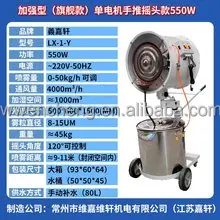 Electric Centrifugal Mist Fan, 20", Wall - detail 22