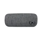 Quality Case High Quality Custom Logo Linen Iron Metal Eyeglasses Case Myopia Glasses Case