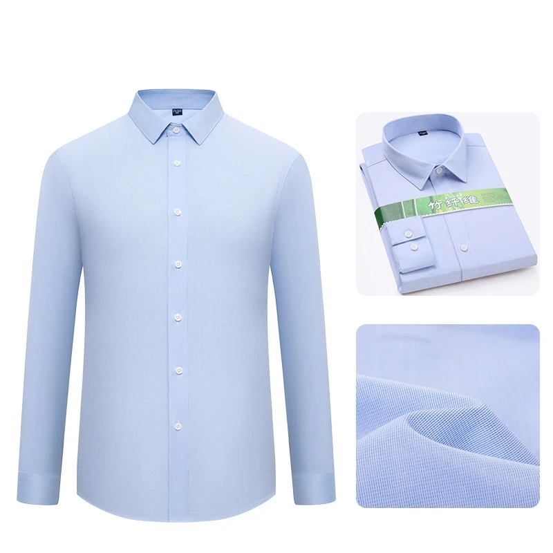 OEM ODM High Quality Factory Manufacture Customized Bamboo Shirt Men Pantone color