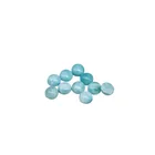 Round 8mm Natural Larimar Gemstone Loose Round Cabochon