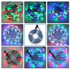 Rgb Light Strip 5050 Rgb RGB Led Light Strip Suit 5050 Color Changing With Music Controller Wireless Remote For Decor