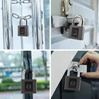 Lock 2021 Hot Sale Fingerprint Padlock Amazon And Ebay Top Seller Support OEM/ODM Custom Logo Bike Lock