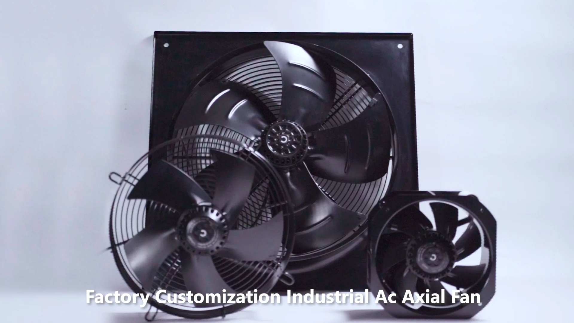 Ac Ec Dc Axial Fan Condenser Fan Motor Impeller Cooling High Volume