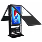 Tv Tv Outdoor Double Side 65 Inch Floor Stand Outdoor 2500nits Advertising Display Lcd Tv With 4k Resolution