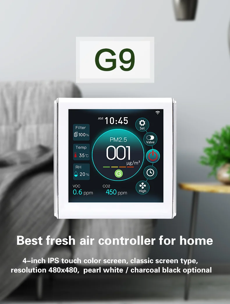 Ahu Ventilation System Controller, Ceiling, AC220V, HRV, ERV - detail 2