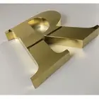 Alphabet 3d Sign Custom 3d Stainless Steel Letter Signage Office Store Wall Sign Alphabet Letters