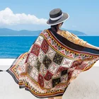 Cape Hot Sale Cape Shawls Poncho Striped Tassel Acrylic Hooded Cape Shawl Winter Cape Shawls For Girls