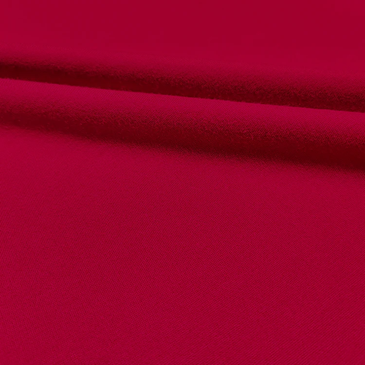 New Fashion Solid Knitted Stretch Rayon Nylon Material Ponte Punte Roma Fabric for Garment details
