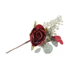 Wedding Family Artificial Silk Flowers Heads Rose Wedding Floral Decor Decoration