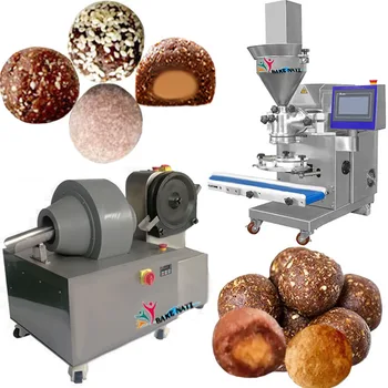 BNT-180 Desktop automatic small energy date ball maker mini sweet protein ball nastar making encrusting machine