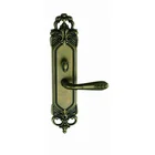 Lock 24K Gold Luxury Brass Copper US American Lock Antique Design Antique Brass Color Mortise Door Handle Door Lock