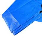 Gray Rolls Tarpaulin Roll Awning Coated Gray Color Stripes PE Tarpaulin Rolls
