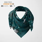Scarf Satin Headscarf Silk Scarf Women's Fashion Large Square Satin Headscarf