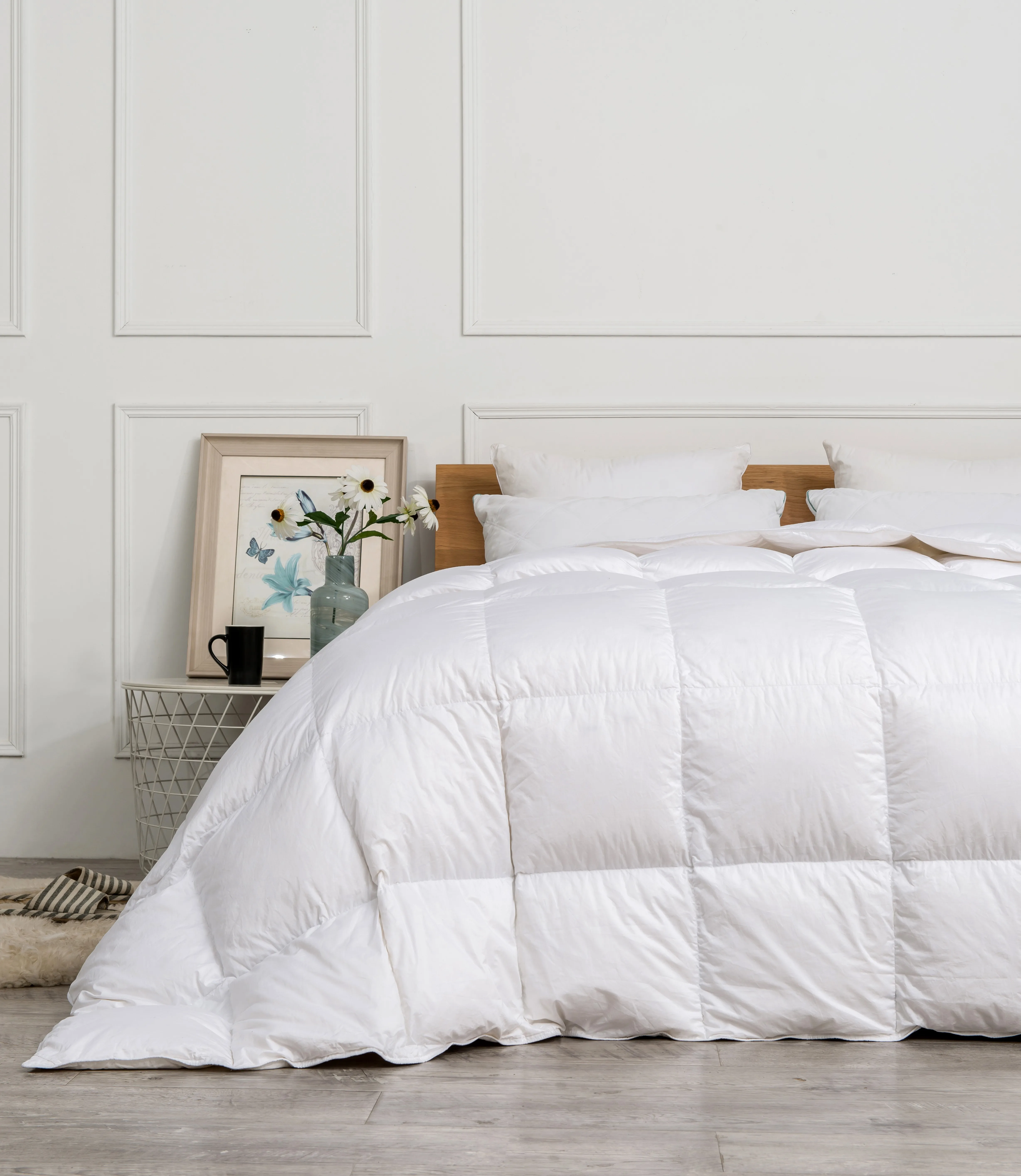 duck feather duvet set