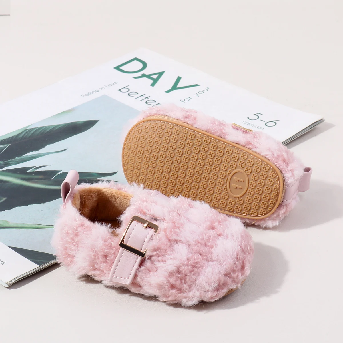 High Quality Warm Unisex Indoor Newborn Infant Toddler Baby Girls Boys Shoes manufacture