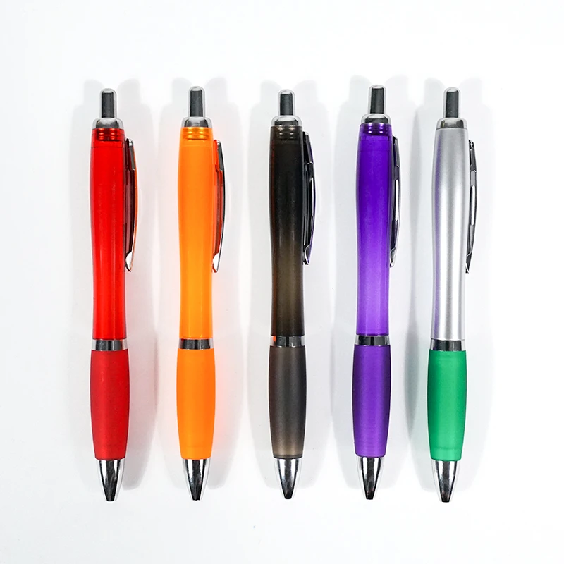 Low Price Customized Wholesale Cheap School Stationery Supplies Plastic Pen Advertising Gift Ballpoint Pens