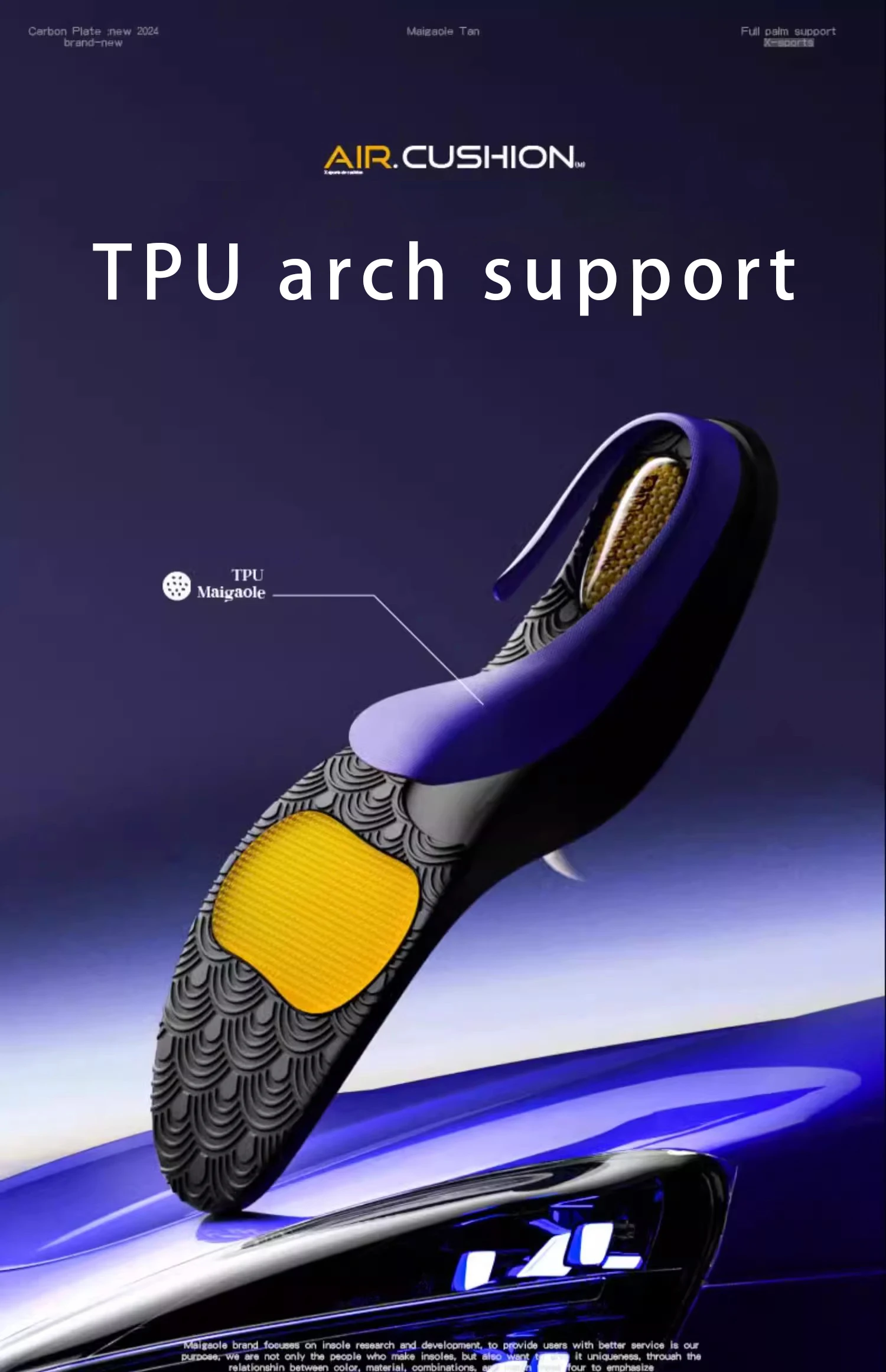 High Jump Assistance Sports Insoles Arch Support Air Cushion with Ripple Anti-Slip Anti-Torsion Gel Pad Washable Shoe Insoles High Jump Assistance Sports Insoles Arch Support Air Cushion with Ripple Anti-Slip Anti-Torsion Gel Pad Washable Shoe Insoles