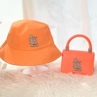 Designer Brand 2021 Designer Brand Ny Bucket Hats And Purses Handbags Set Stl Matching Hat And Purse Set