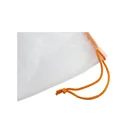 Polyester Bag White Mesh Bag Custom String Packaging White Polyester Mesh Bag For Supermarket